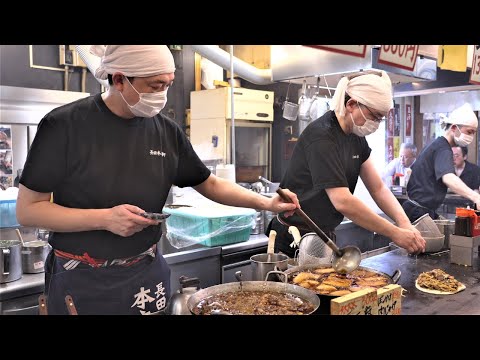 Видео: Прилив якисоба никогда не прекращается! День в легендарном ресторане якисоба.