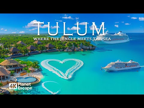 Видео: [4K] Тулум 2025 🇲🇽 — Исследуйте райские пляжи, руины майя и Карибские мечты с Deep House Chill