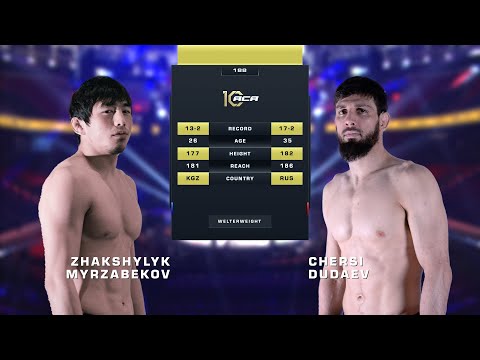 Видео: Жакшылык Мырзабеков vs. Черси Дудаев | Jakshylyk Myrzabekov vs. Chersi Dudaev | ACA 188