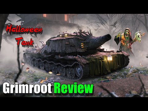 Видео: Обзор Grimroot: Хэллоуинский танк: World of Tanks Modern Armor