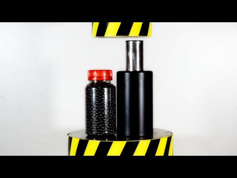 Видео: ГИДРАВЛИЧЕСКИЙ ПРЕСС ПРОТИВ СВИНЦА В ЗАМКНУТОМ ПРОСТРАНСТВЕ