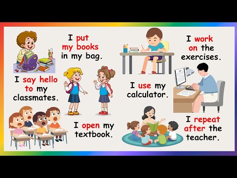 Видео: Говорите по-английски с детьми | Разговорный английский для детей | Повседневные английские предл...