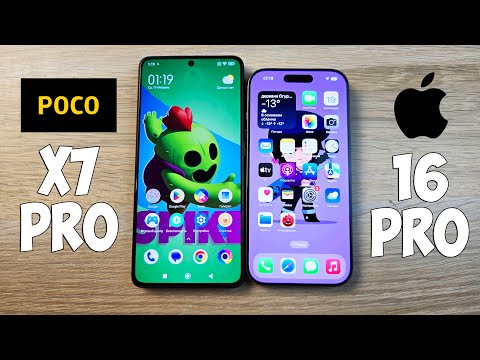 Видео: POCO X7 PRO VS IPHONE 16 PRO - ЧТО КРУЧЕ? ПОЛНОЕ СРАВНЕНИЕ!