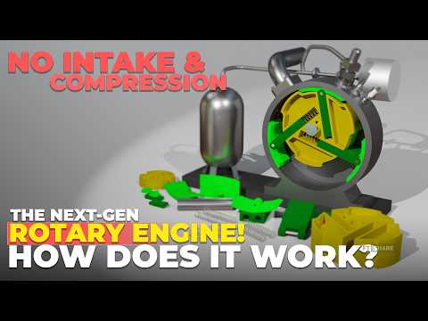 Видео: Гениальный двигатель, который нарушает все правила — без впуска и сжатия!
