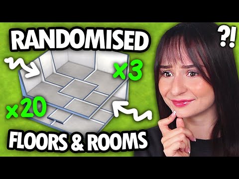 Видео: Я случайным образом распределил количество ЭТАЖЕЙ и КОМНАТ в испытании The Sims 4!
