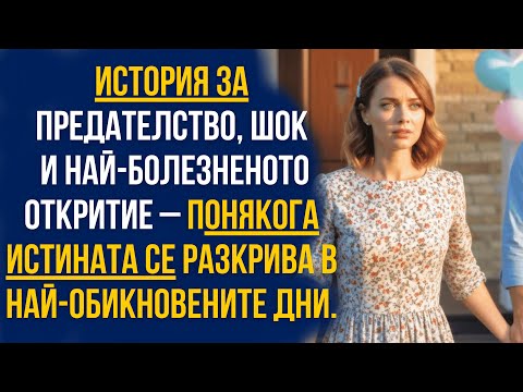 Видео: На бебешкото парти на съседката… съпругът ми разкри грешната фамилия!