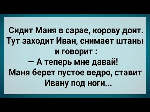 Видео: Как Маня в Сарае Ивана Доила! Сборник Свежих Анекдотов! Юмор!.
