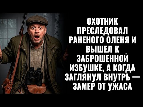 Видео: Охотник преследовал оленя и вышел к заброшенной избушке, а когда заглянул внутрь — замер от ужаса