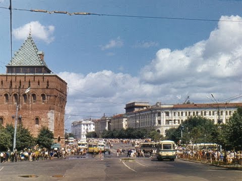 Видео: Город Горький около 1972 год / Gorky about 1972