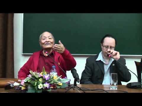 Видео: Намкай Норбу Ринпоче в МГИМО