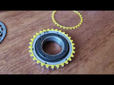 Видео: Ремонт фривила (звезды) strida