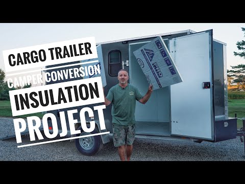 Видео: Переоборудование грузового прицепа в кемпер — проект по утеплению