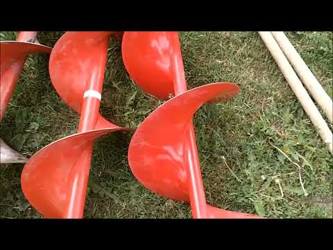 Видео: ремонт и доработка бюджетных шнеков для мотобуров