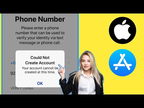 Видео: Не удалось создать учетную запись, в данный момент на iPhone создать учетную запись невозможно