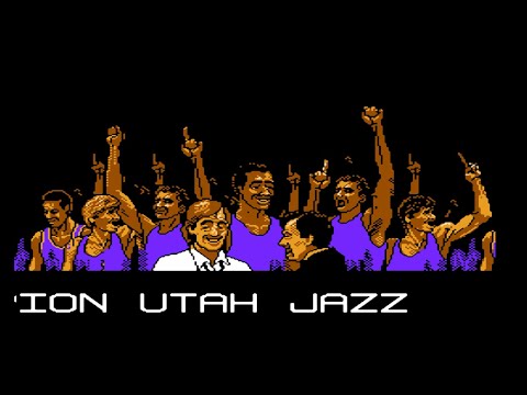 Видео: Tecmo NBA Basketball  - полный сезон (all season) на NES. Playoffs. Finals.