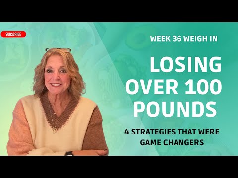 Видео: Сброс более 100 фунтов: взвешивание в среду на 36-й неделе