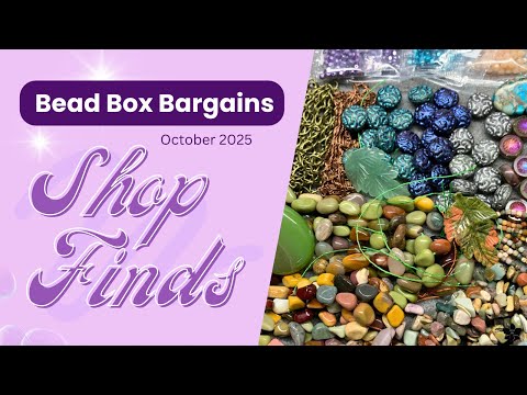 Видео: Находки магазина Bead Box Bargains в октябре 25-го года