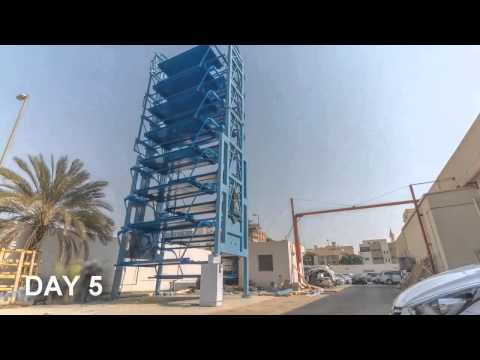 Видео: Как иностранцы паркуются. Роторная парковка (строится за 5 дней!!!)