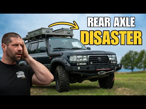 Видео: У этого Land Cruiser 80-й серии есть опасный секрет… Ремонт ржавчины на оси