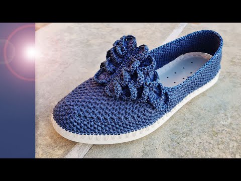 Видео: 💥⚡МОКАСИНЫ ЖЕНСКИЕ BUTTERFLY💥💝 ВЯЖЕМ КРЮЧКОМ 🔥💥 CROCHET SHOES