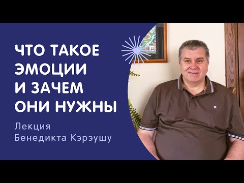Видео: Что такое эмоции и зачем они нужны | Бенедикт Кэрэушу