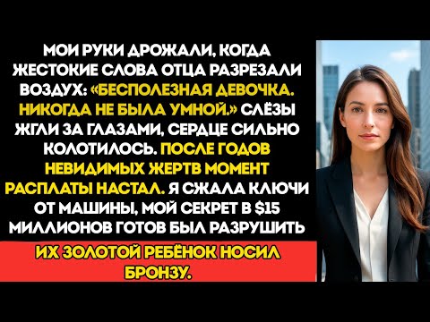 Видео: Мой отец сказал, что я никогда не буду самой умной — а потом его друзья увидели моё лицо на...