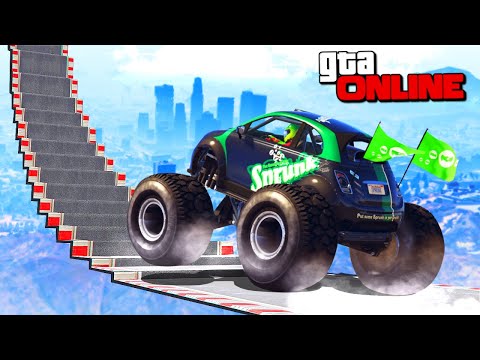 Видео: КАК ДАЛЕКО БИГФУТ СМОЖЕТ ЗАБРАТЬСЯ ПО СТУПЕНЬКАМ ЛЕСТНИЦЫ? ЛЕСТНИЦА В GTA ONLINE