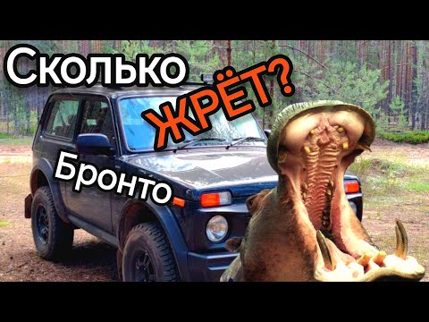 Видео: Жрёт, как БЕГЕМОТ? Реальный расход бензина у Нивы Бронто, на ТРАССЕ, в ГОРОДЕ, с кондеем и без.