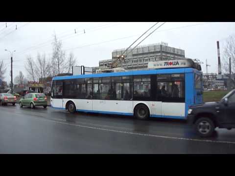 Видео: Троллейбус Санкт-Петербурга 3-24: ПТЗ-5283 б.6908 по №25 (26.04.13)