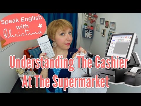 Видео: Понимание кассира в супермаркете — понимание американского акцента