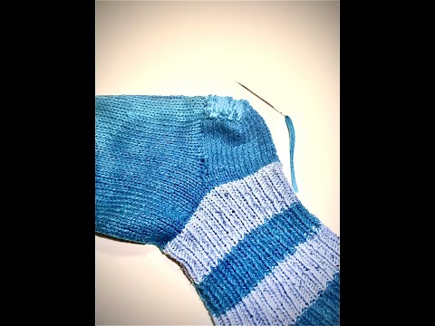 Видео: Заплатка на пятку за 5 минут/Heel patch in 5 minutes