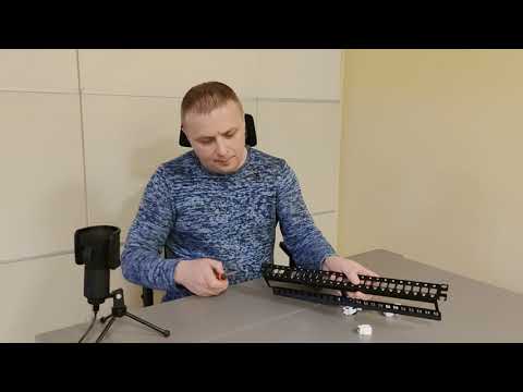 Видео: Совместимость 19-дюймовых панелей CMS с модулями KeyStone