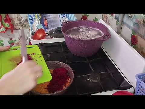 Видео: Блины на кефире.Борщ.День 1.