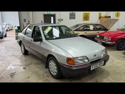 Видео: FORD SIERRA LX 1988 | MATHEWSONS CLASSIC CARS | АУКЦИОН: 12, 13 и 14 НОЯБРЯ 2025 ГОДА
