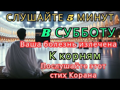 Видео: Аят исцеления — включите В СУББОТУ и почувствуйте облегчение!