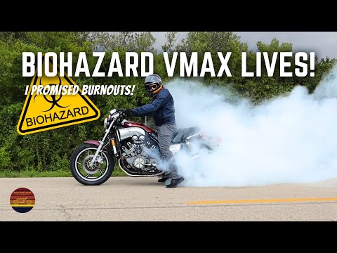 Видео: Yamaha Vmax ЖИВЁТ! Первый запуск + пробоины!
