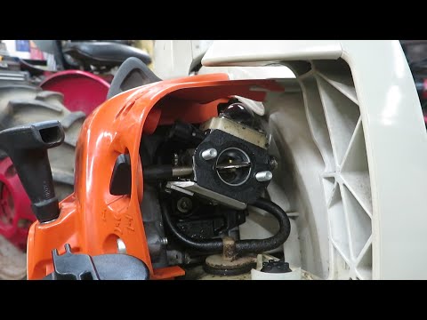 Видео: как я чищу карбюратор воздуходувки