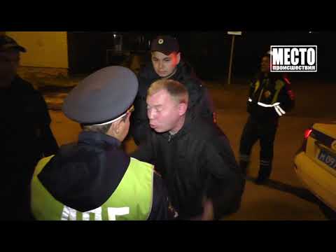 Видео: Пьяный буян на девятке, ул  Красина  Место происшествия 24 09 2018