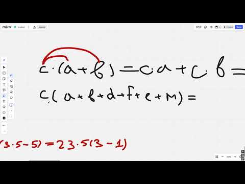 Видео: Распределительный закон умножения, ГАЙД))