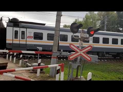 Видео: Закрытый навсегда переезд в Аникеевке МЦД 2