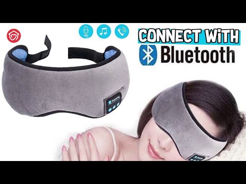 Видео: МУЗЫКАЛЬНАЯ МАСКА ДЛЯ СНА ПО БЛЮТУЗ / BLUETOOTH MUSIC SLEEP MASK