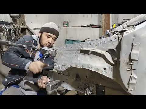 Видео: COBALT KUZOVNOY ISHI СИЛЬНО РАЗБИТАЯ ПЕРЕДНИЙ ЛЕВЫЙ ЧАСТЬ КОБАЛЬТА.