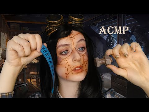 Видео: АСМР Стимпанк 2 | Робот измерит тебя | Ролевая игра | ASMR Roleplay Robot