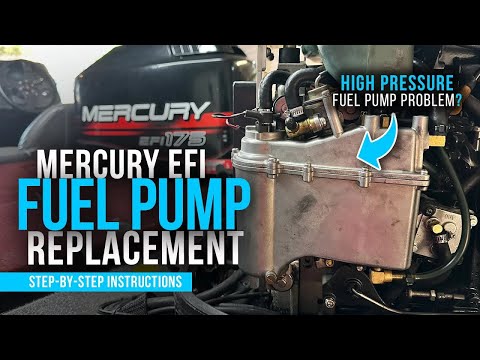 Видео: Замена топливного насоса Mercury EFI (топливный насос высокого давления)