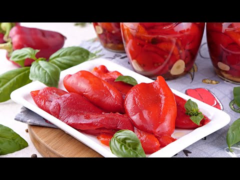 Видео: 🌶️ Вкусный Маринованный Перец без масла и кожицы на зиму🌶️ Слабо маринованный перец в пряной заливке