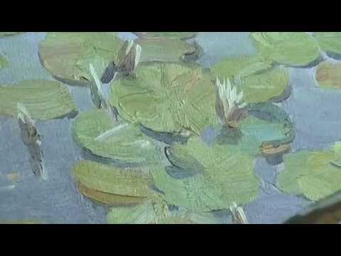 Видео: Артём Пучков. Трубеж. Кувшинки. Пленэр в Переславле