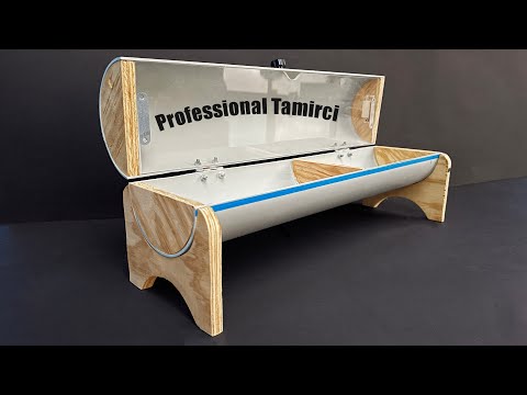 Видео: Не выбрасывайте куски ПВХ трубы! изготовление ящиков из практичного материала