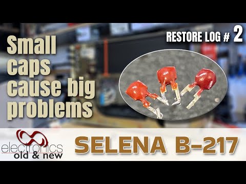 Видео: Проблемы с конденсаторами. Они незначительны, но всё портят. Vega Selena B-217, часть 2