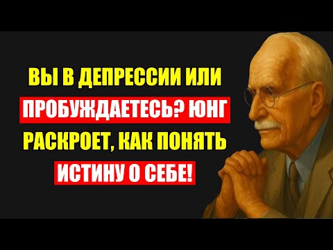 Видео: Это Депрессия Или Пробуждение? Юнг Раскроет Шок Разницу, Которую Вы Не Знали!