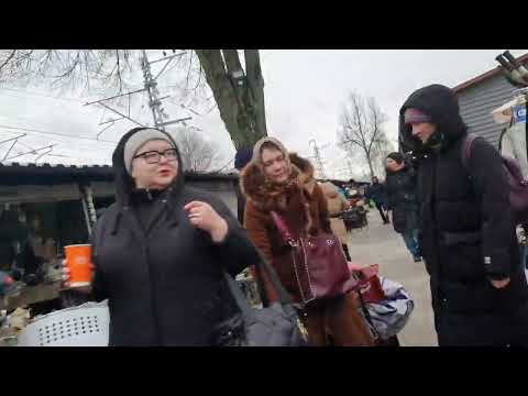 Видео: Удельный блошиный рынок.СПб